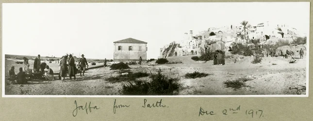Jaffa fra syd, 2. december 1917